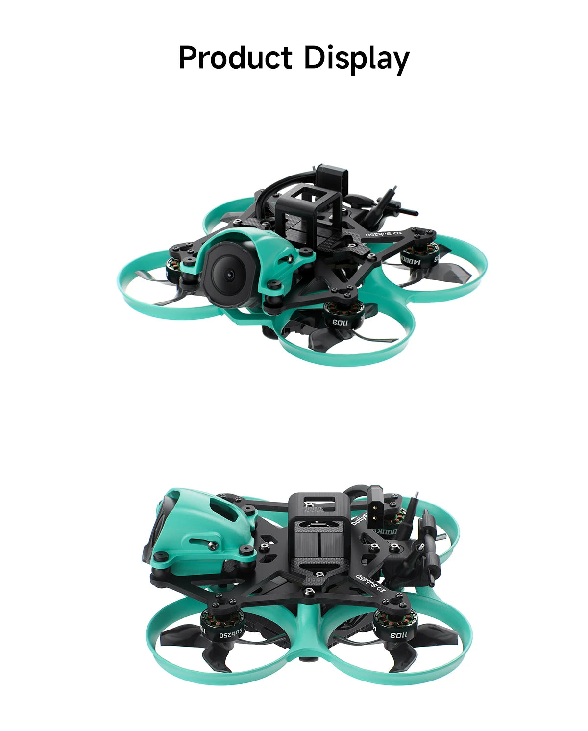 1.6 Inch FPV Freestyle Drone - ELRS 2.4G High Performance Quadcopter Tidesmit