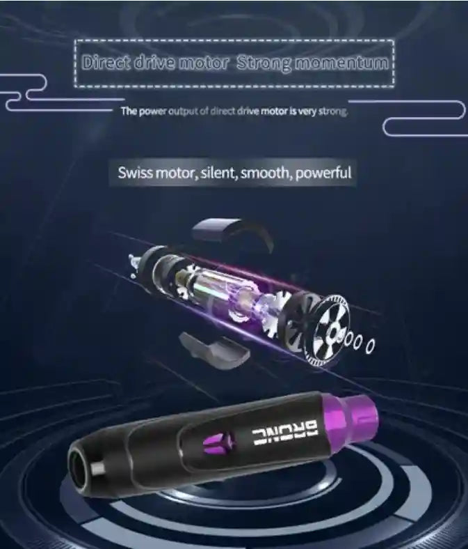 PMU Machine Rotary Pen - Ergonomic Permanent Makeup Device for Artists Permanent Makeup Machines Tidesmit