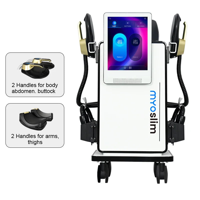 Professional RF Body Sculpting Machine - Deep Tissue Muscle Toner Body Shaping Massage Equipment 4 handle RF 1 Tidesmit