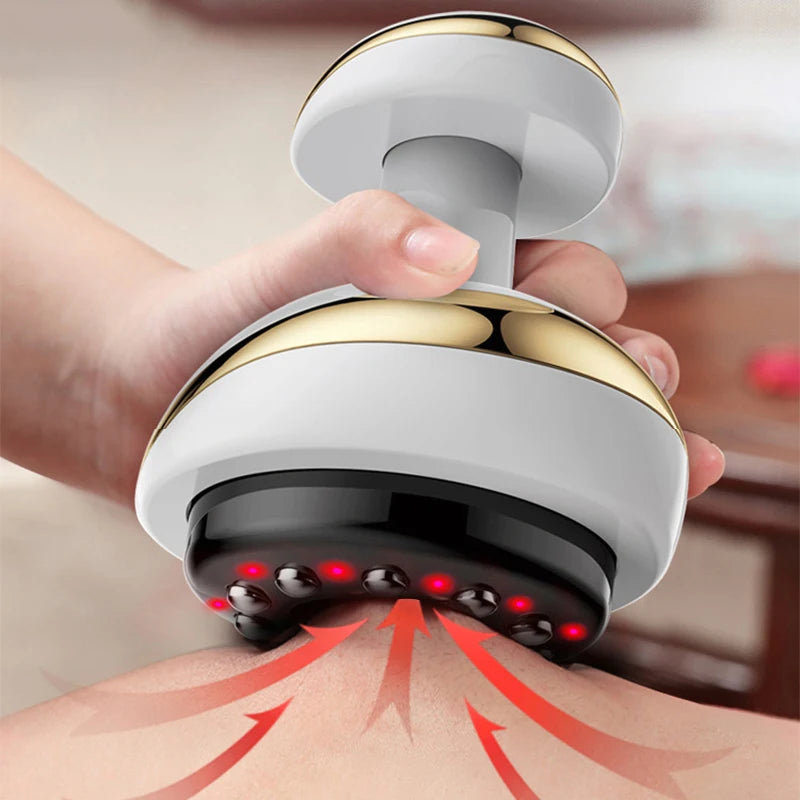 Electric Guasha Body Massager with Heat Therapy for Muscle Relief Body Shaping Massage Equipment Tidesmit