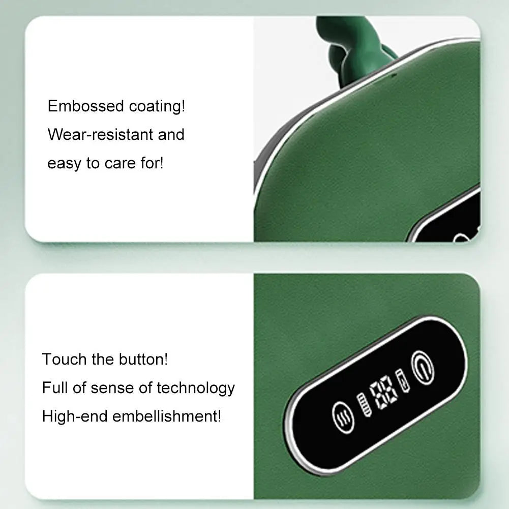 Bionic Kneading Massager | Heated Deep Tissue Pillow - Green Relaxation Treatment Tidesmit