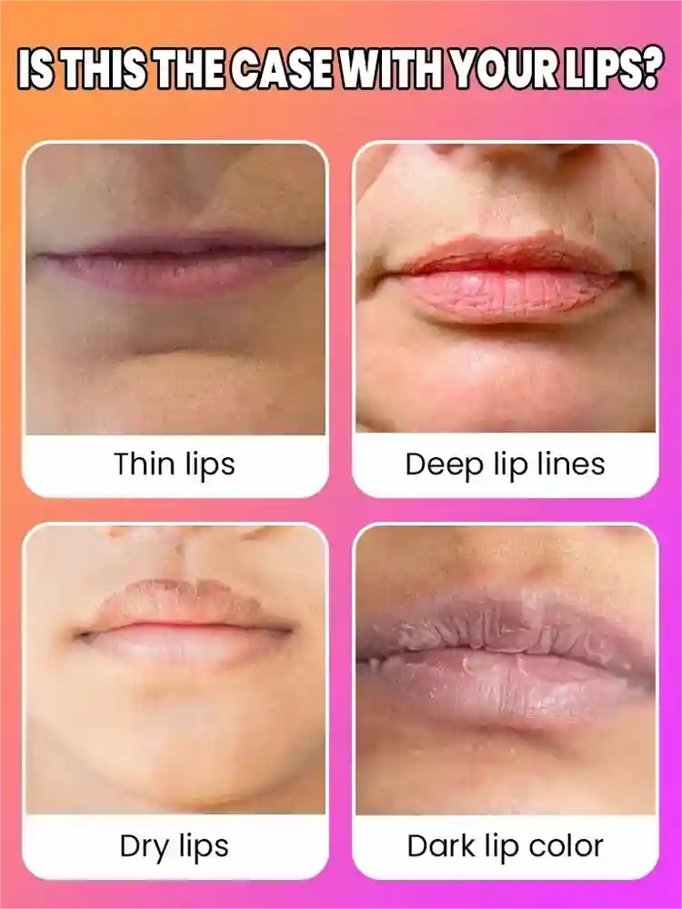 Lip Plumper Serum - Natural Volume Boost & Hydrating Lip Treatment Lip Care Tidesmit