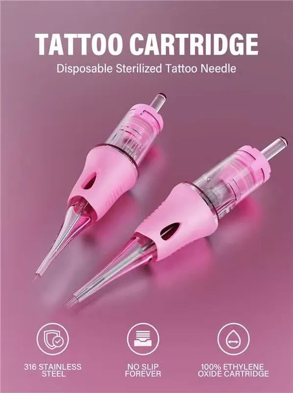 Permanent Makeup Needles - Sterile Tattoo Cartridge 10 Pack Permanent Makeup Machines Tidesmit