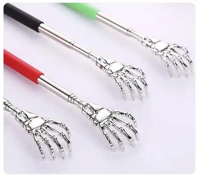 Extendable Stainless Steel Back Scratcher - Durable Manual Massager Massage Roller Tidesmit