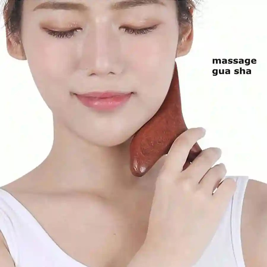 Hand and Foot Massage Stick – Mahogany Reflexology Tool for Stress Relief Relaxation Treatment Tidesmit