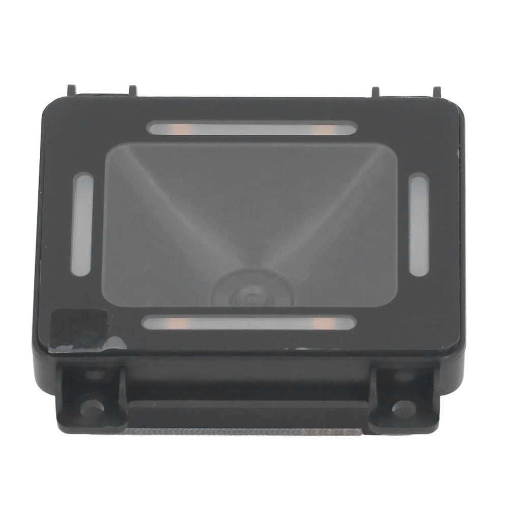 Black ultra-thin fixed-mount 2D barcode reader module with rectangular scan window