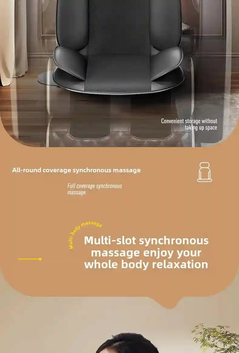 Massage Roller Seat Cushion for Deep Tissue Relief - Tidesmit EU Plug Massage Roller Tidesmit