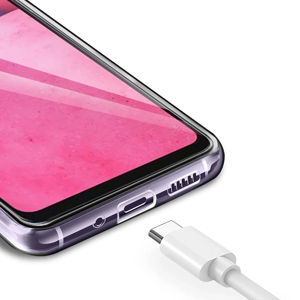 Clear Samsung Galaxy Phone Case - Slim Fit Shock-Absorbing Cover Tidesmit