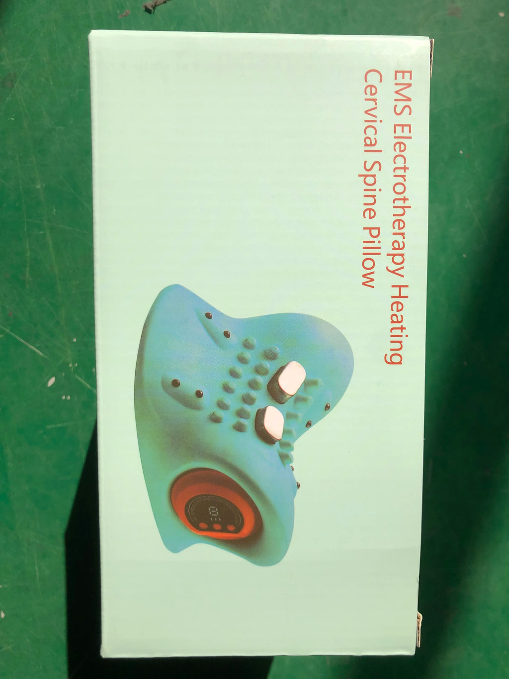 Electric Neck Massager Blue - Portable Cervical Traction Relief Tool Relaxation Treatment Tidesmit