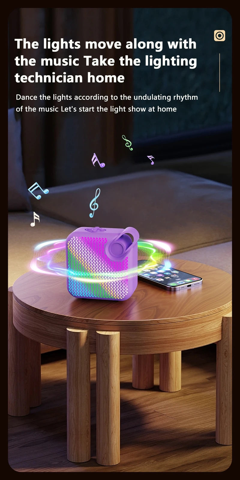 Lenovo Bluetooth Speaker HIFI Speakers Soundbar Portable Bluetooth5.0 Wireless Soundbar 500mAh Battery For Outdoor Indoor Sports