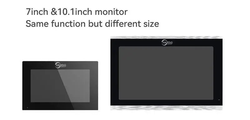 Anjielo 2-Wire TUYA Smart Video Intercom Doorbell Wired 1080P Waterproof Camera WIFI 7/10inch IPS Touch Screen Support IP CCTV