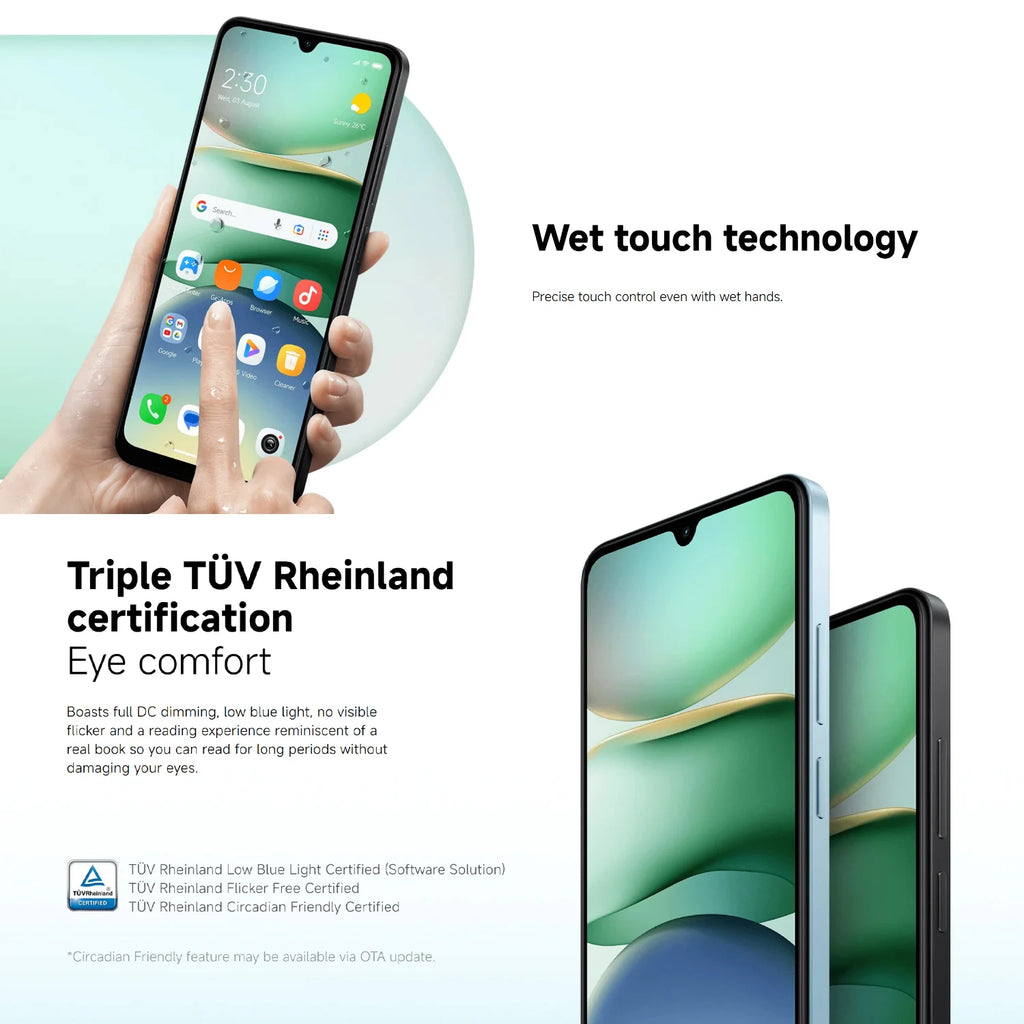 Xiaomi Redmi A5 Smartphone 128GB - 120Hz Fast Display AE Tidesmit