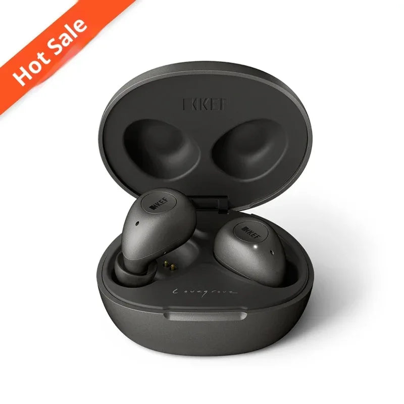 Tidesmit Hi-Fi Wireless Noise Cancelling Earbuds - Black & Gray Edition black Tidesmit