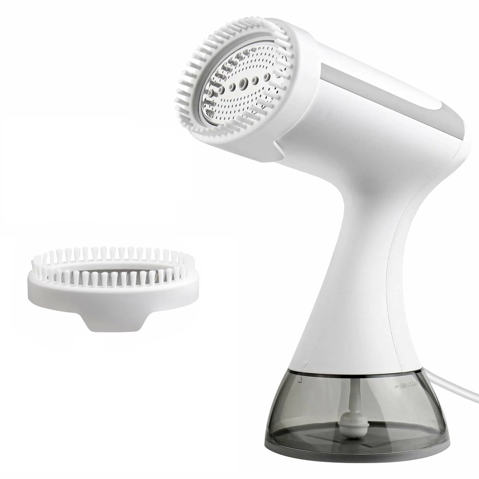 Tidesmit 1500W foldable handheld garment steamer showing compact travel-ready design and fast-heat ironing features