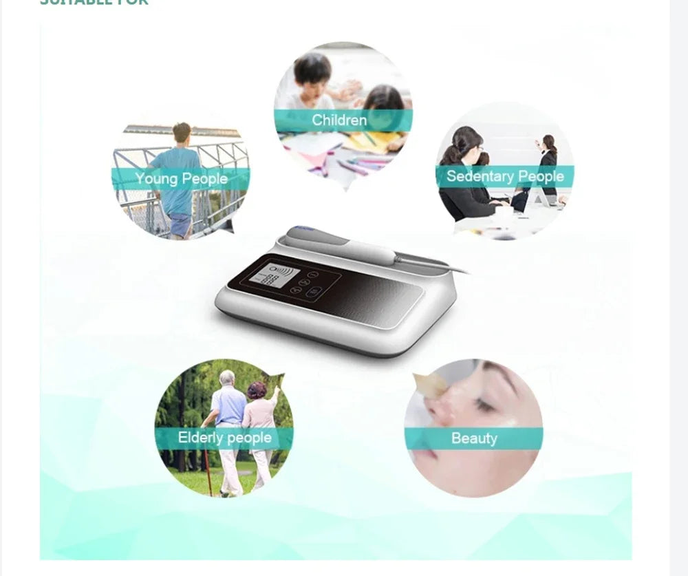 Ultrasonic Therapy Machine: 1MHz Deep Tissue Relief & Muscle Device Body Shaping Massage Equipment Tidesmit