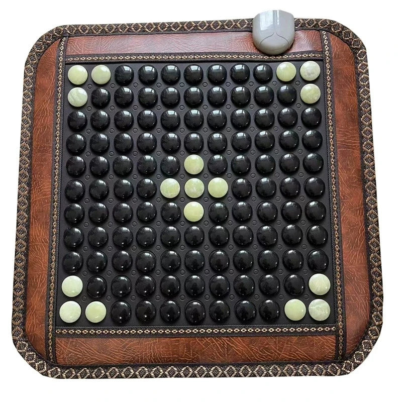 Jade Tourmaline Heating Mat - Certified Deep Tissue Muscle Relief Massage Cushion Tidesmit