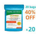 Vitamin K2 ( With D3 Patches 8 Week Supply, Contains Vitamin D & K Complex Premium Non Gmo, Biotin & Folic Acid