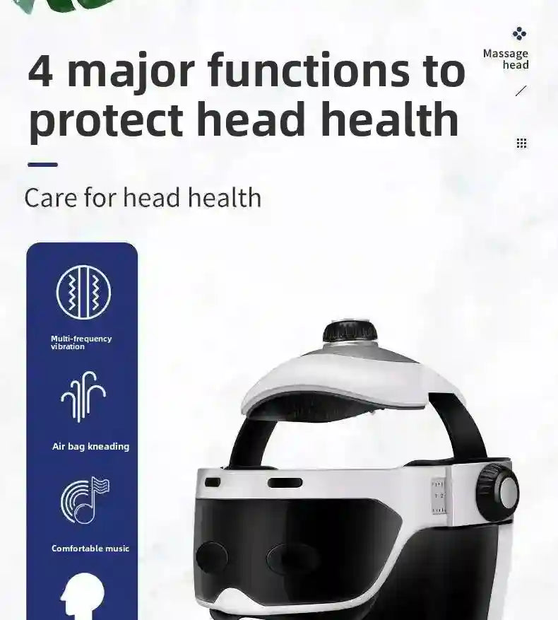 Tidesmit Electric Eye Massager with Heat and Scalp Vibration Therapy Eye Massage Instrument Tidesmit