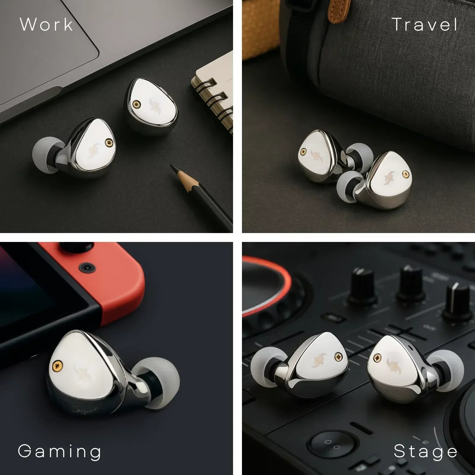 SIMGOT ET142 Planar Magnetic IEMs | Dual Nozzle Tuning | Tidesmit Tidesmit