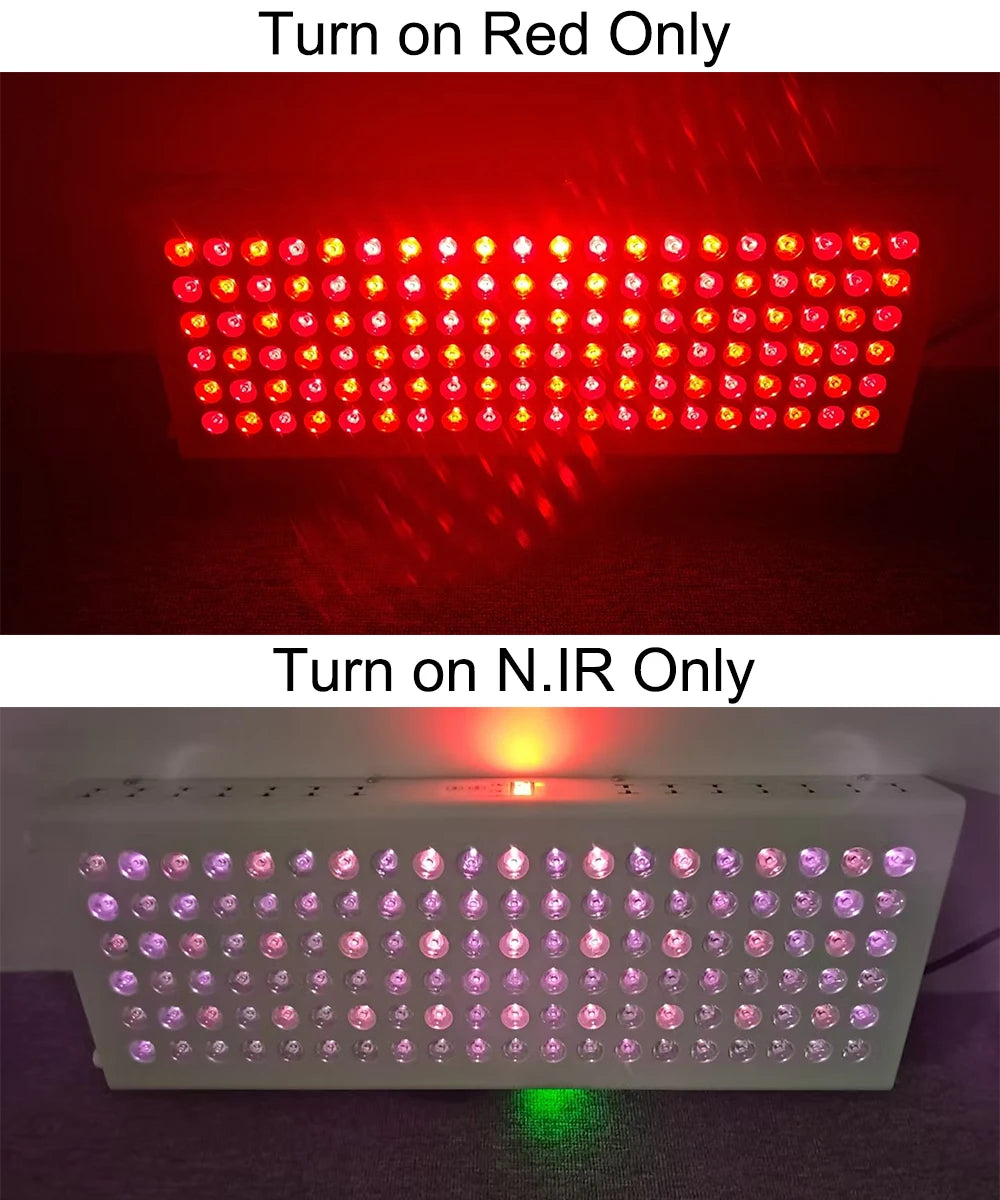 AG-Pro600 Dual Chip Red Light Therapy Panel 630nm 660nm, 810nm 830nm 850nm Near Infrared Lamp Therapy LED Beauty Device