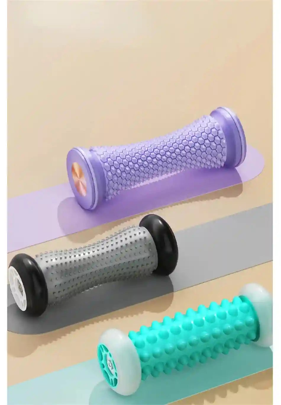 Foot Massage Roller for Plantar Fasciitis - Deep Tissue Muscle Relief Tool Massage Roller Tidesmit