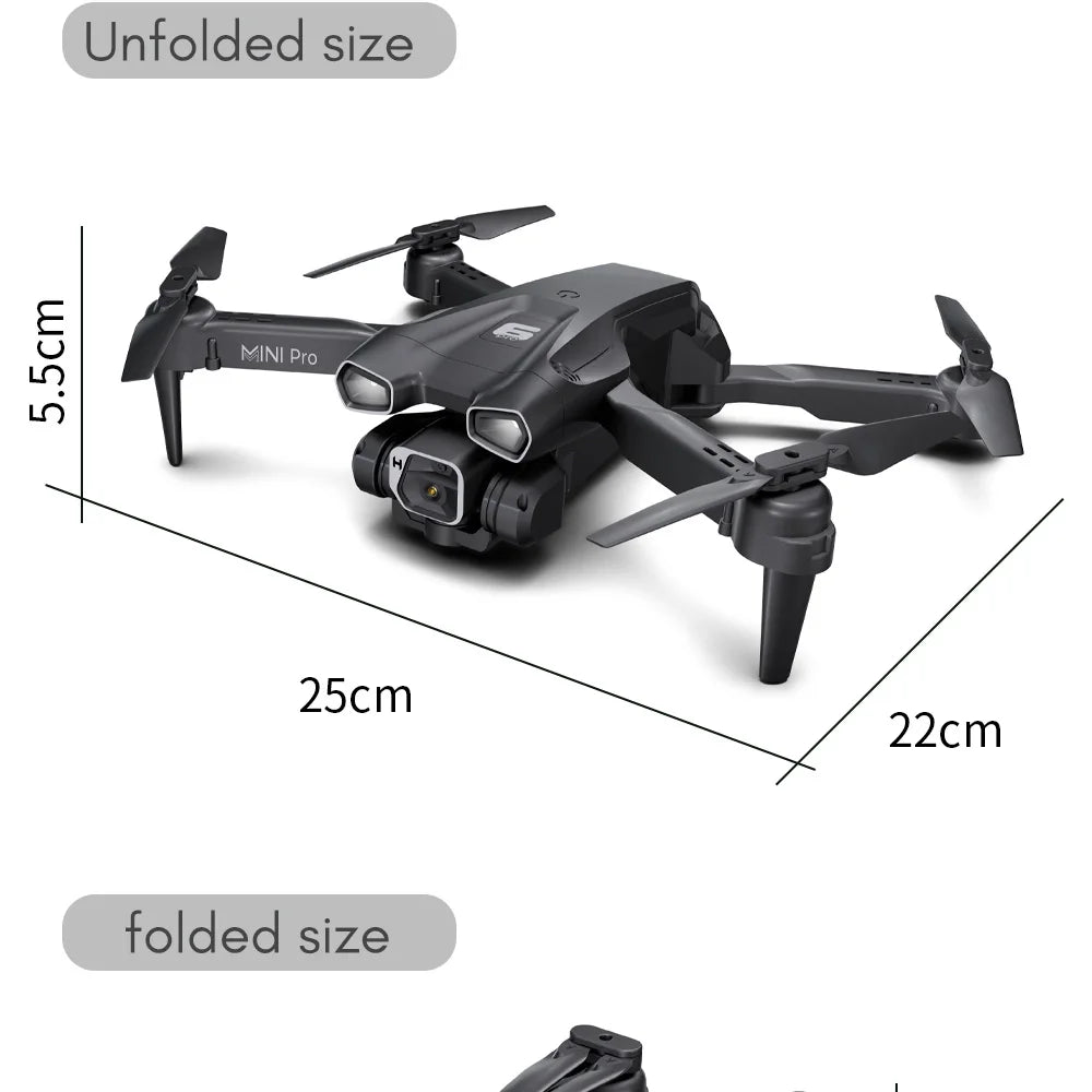 4K Camera Drone with Optical Flow Positioning - Foldable RC Aircraft Tidesmit