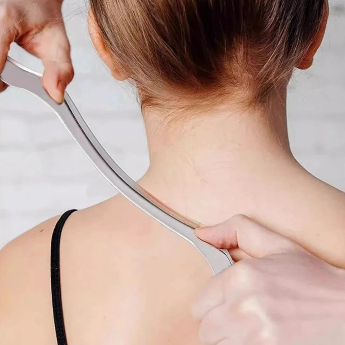 Gua Sha Stainless Steel Muscle Recovery Tool for Deep Tissue Massage Fascia Gun Tidesmit