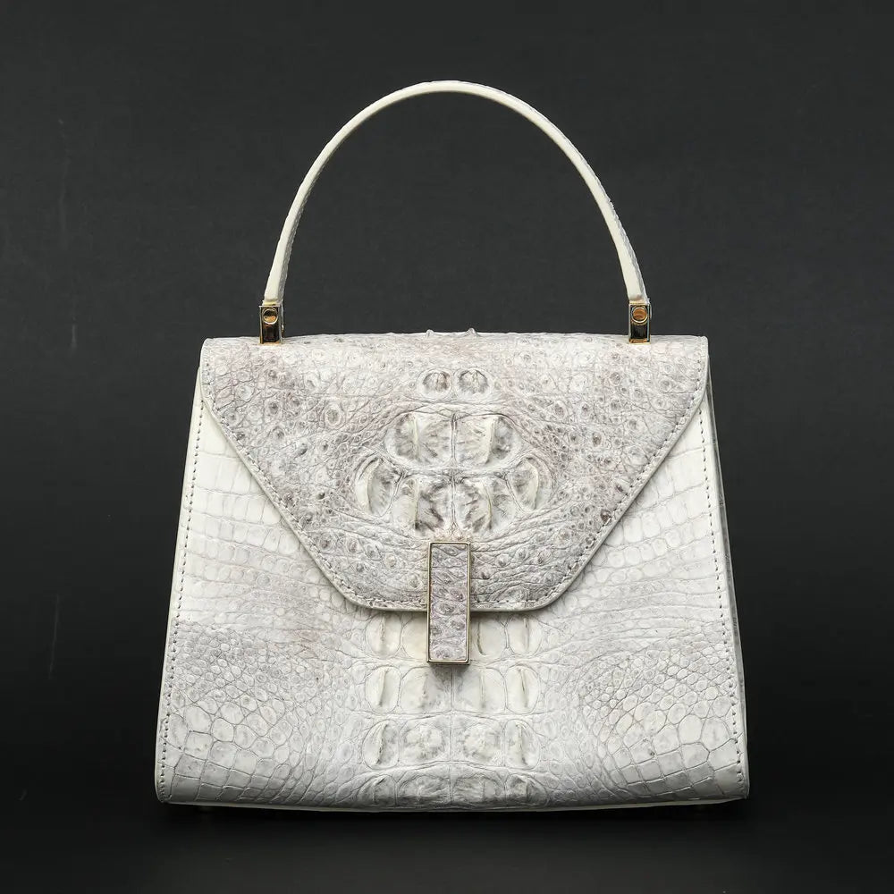 2024 New Designer Crocodile Leather Women Handbag Leisure Genuine Leather Lady Shoulder Bag Large Capacity Crossbody Bag 45