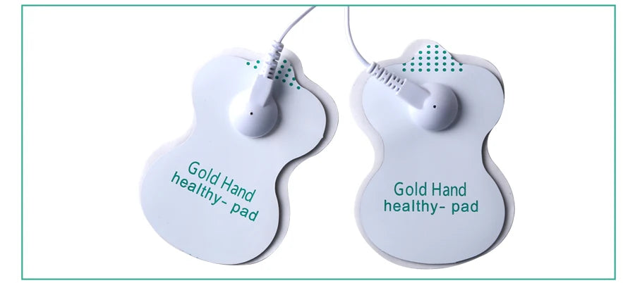 TENS Electrode Pads - Reusable Gel Pads for Electric Massager (50pcs) Back Massage Instrument Tidesmit