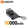 Portable Charger 50000mAh with 4 Built-in Cables | Tidesmit Black 10000mAh Tidesmit
