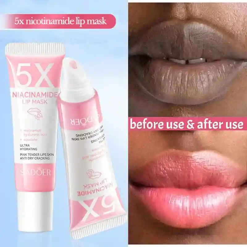 Dark Lip Lightening Balm - Exfoliating Pink Lip Mask by Tidesmit Lip Care Tidesmit