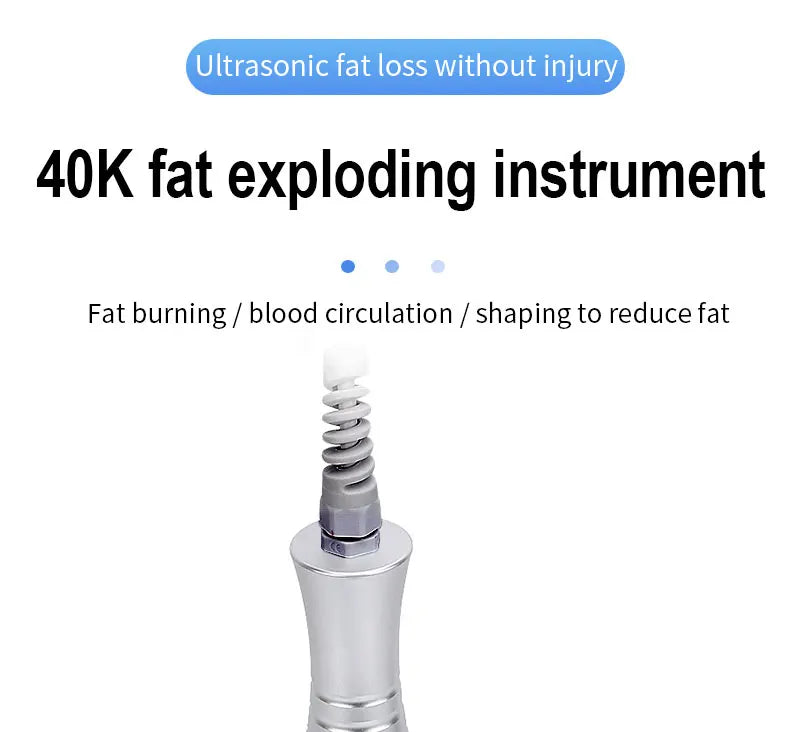 Ultrasonic Cavitation Machine 40KHz - Portable Body Shaping Device Body Shaping Massage Equipment Tidesmit
