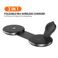 3-in-1 Wireless Charger | Qi Certified Foldable MagSafe Dock YW10 YW10 Tidesmit