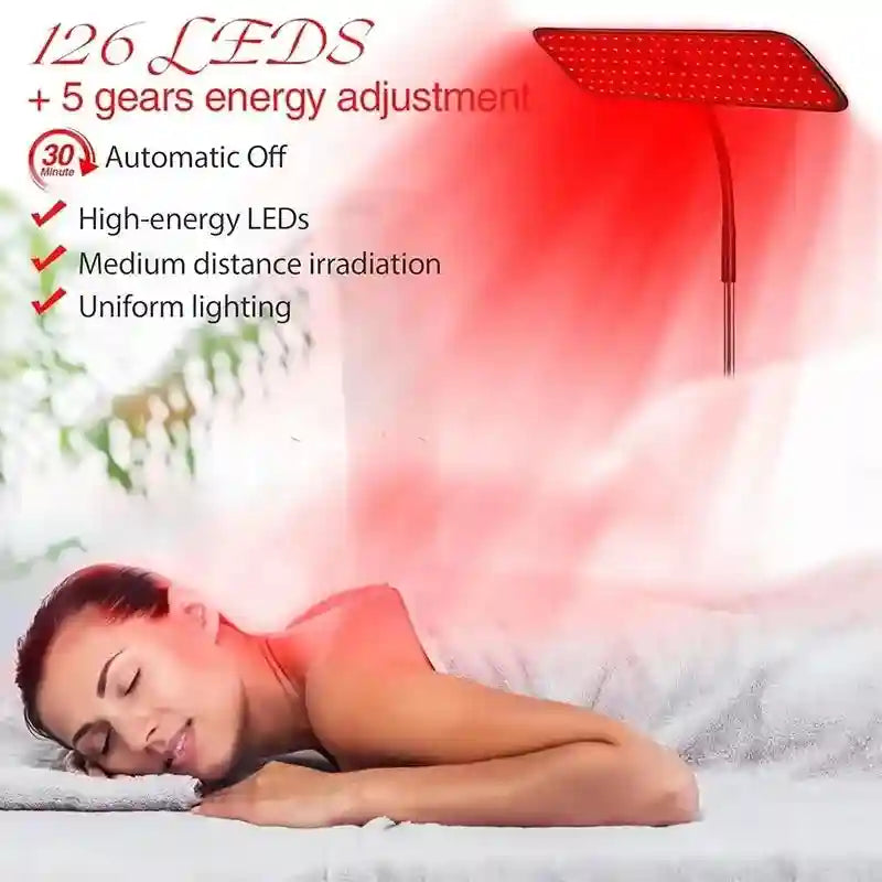 Red Light Therapy Panel for Pain Relief and Skin Care - Tidesmit Relaxation Treatment Tidesmit