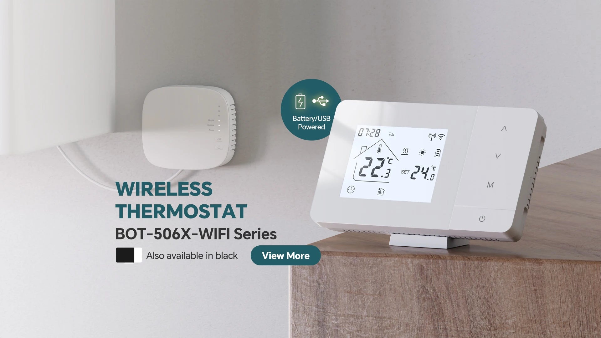 Wireless WiFi Thermostat for Gas Boiler for Water Floor Heating Smart Tuya Temperature Controller Alexa Google Home