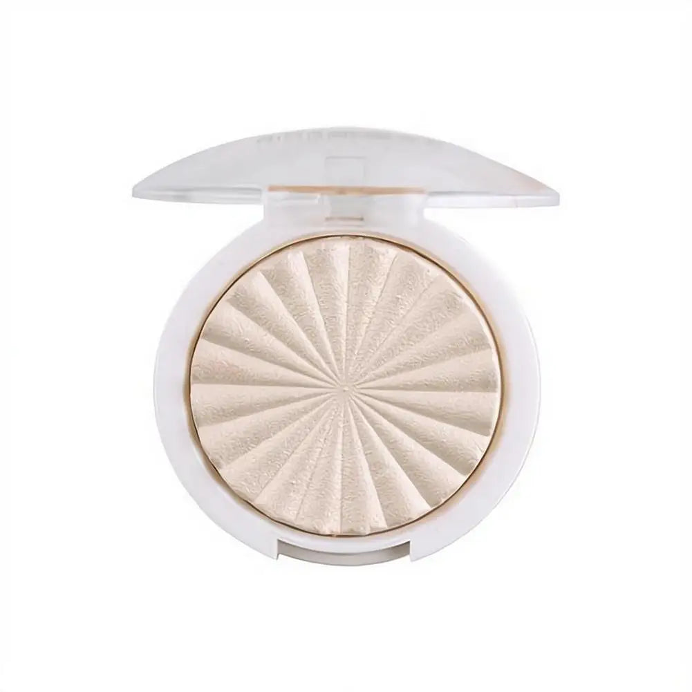 Tidesmit 3D pearlescent shimmer highlighter powder swatch for face makeup with shiny matte finish