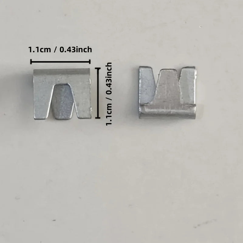 300pcs stainless steel pet cage fasteners for durable repair and assembly of rabbit, bird, and chicken wire cages.