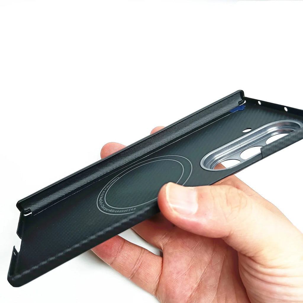 Aramid Fiber Case for Galaxy Z Fold 7 | Slim Military-Grade Armor Tidesmit