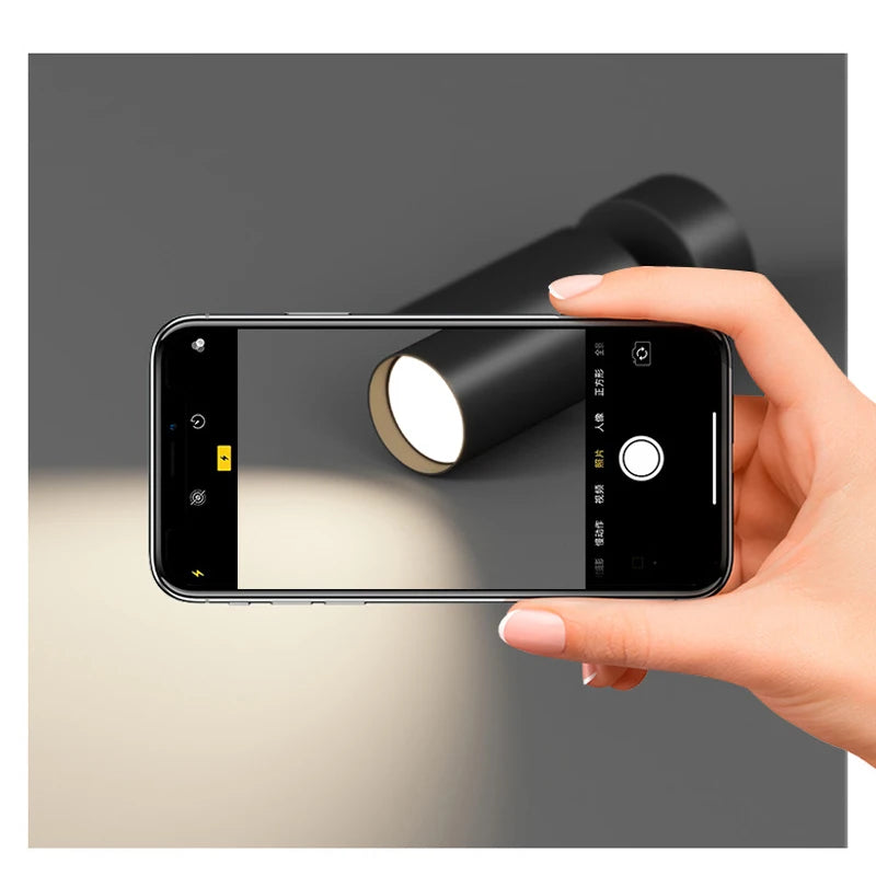 Led Spotlights 85-265V Led Downlight Surface Mounted Spot Lamps Tricolor Indoor Lighting Fixture for Living Room Bedroom Kitchen