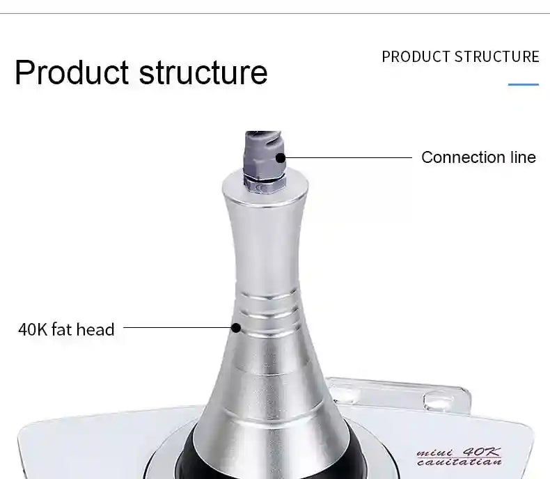 40KHz Ultrasonic Cavitation Machine for Body Slimming - Tidesmit CS-107 Massage Roller Tidesmit