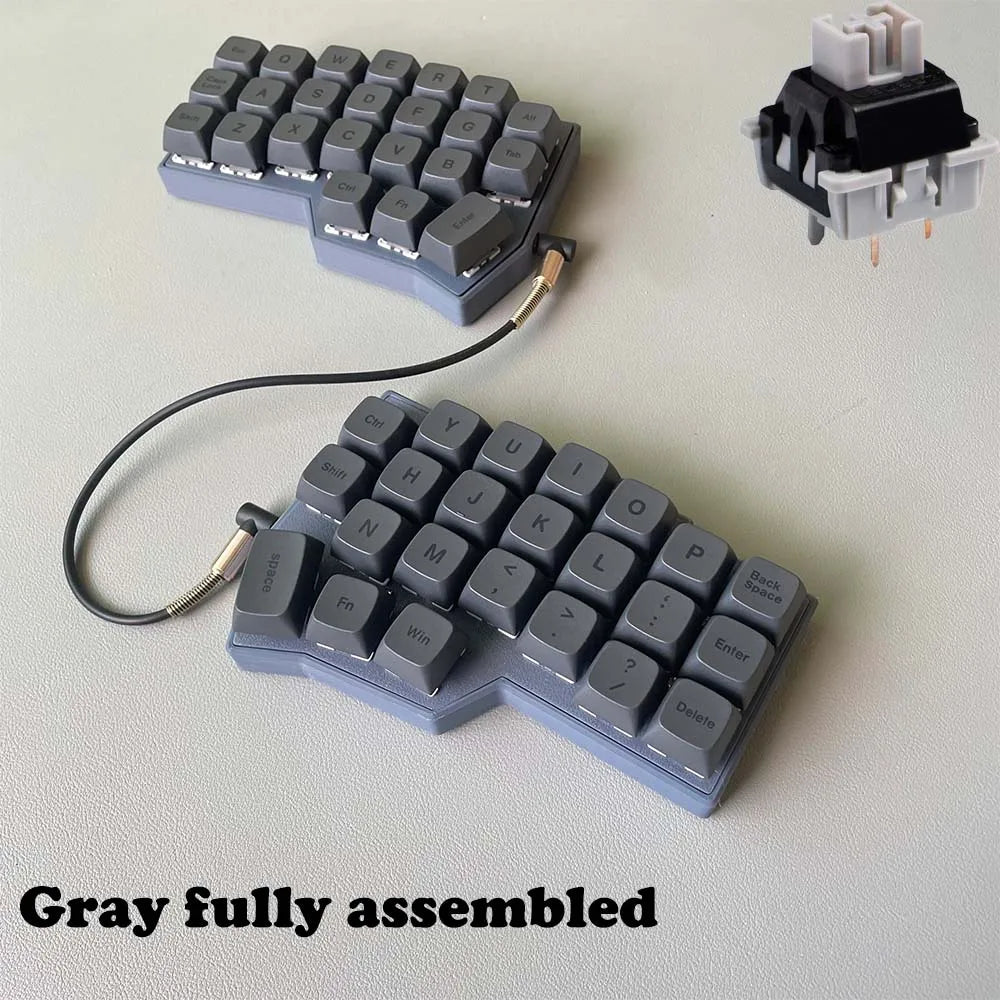 Corne V4.1 Split Ergonomics Hot-swappable MX Mechanical Keyboard Wired South RGB VIAL fully rogrammable