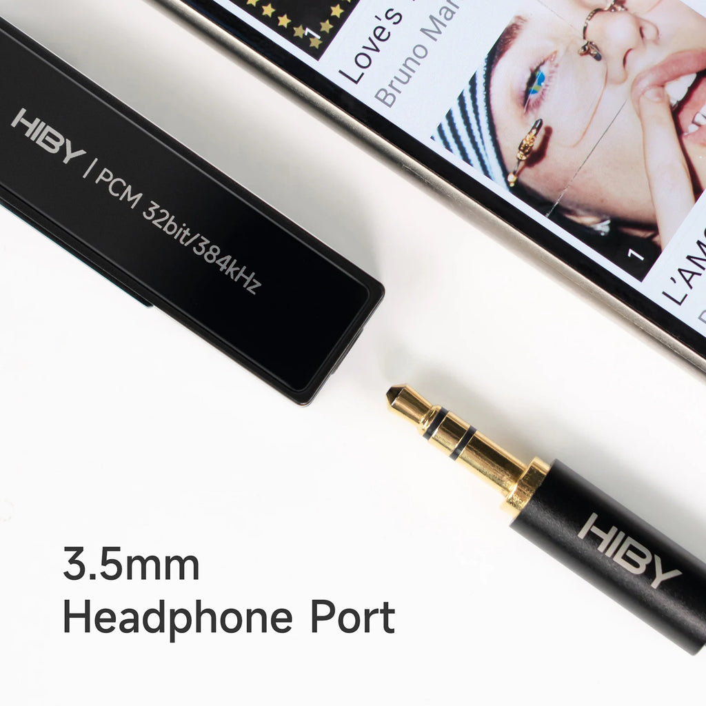 USB DAC Headphone Amp with 3.5mm Output - Tidesmit Portable Audio Adapter Tidesmit