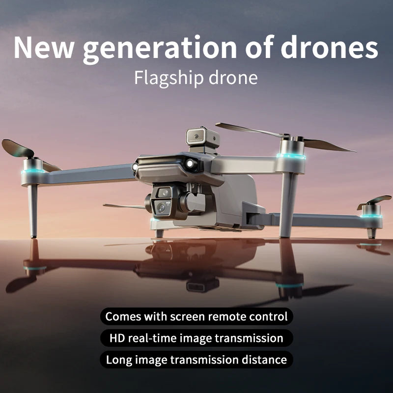 Tidesmit 8K GPS Drone with EIS Stabilization and Obstacle Avoidance Tidesmit