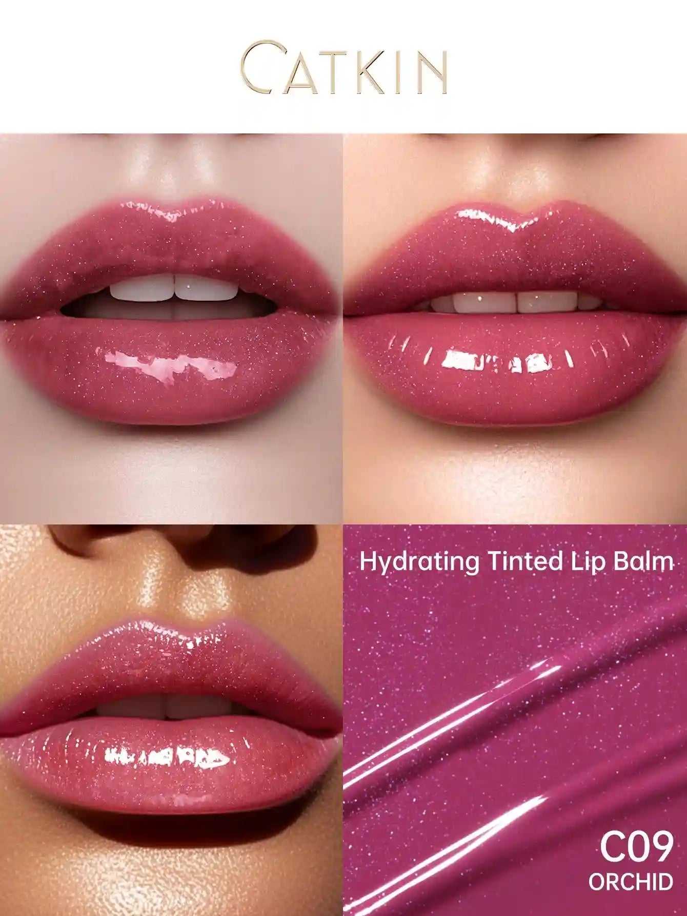 Moisturizing Tinted Lip Balm - Hydrating Lip Care with 6 Vibrant Shades Lip Care Tidesmit