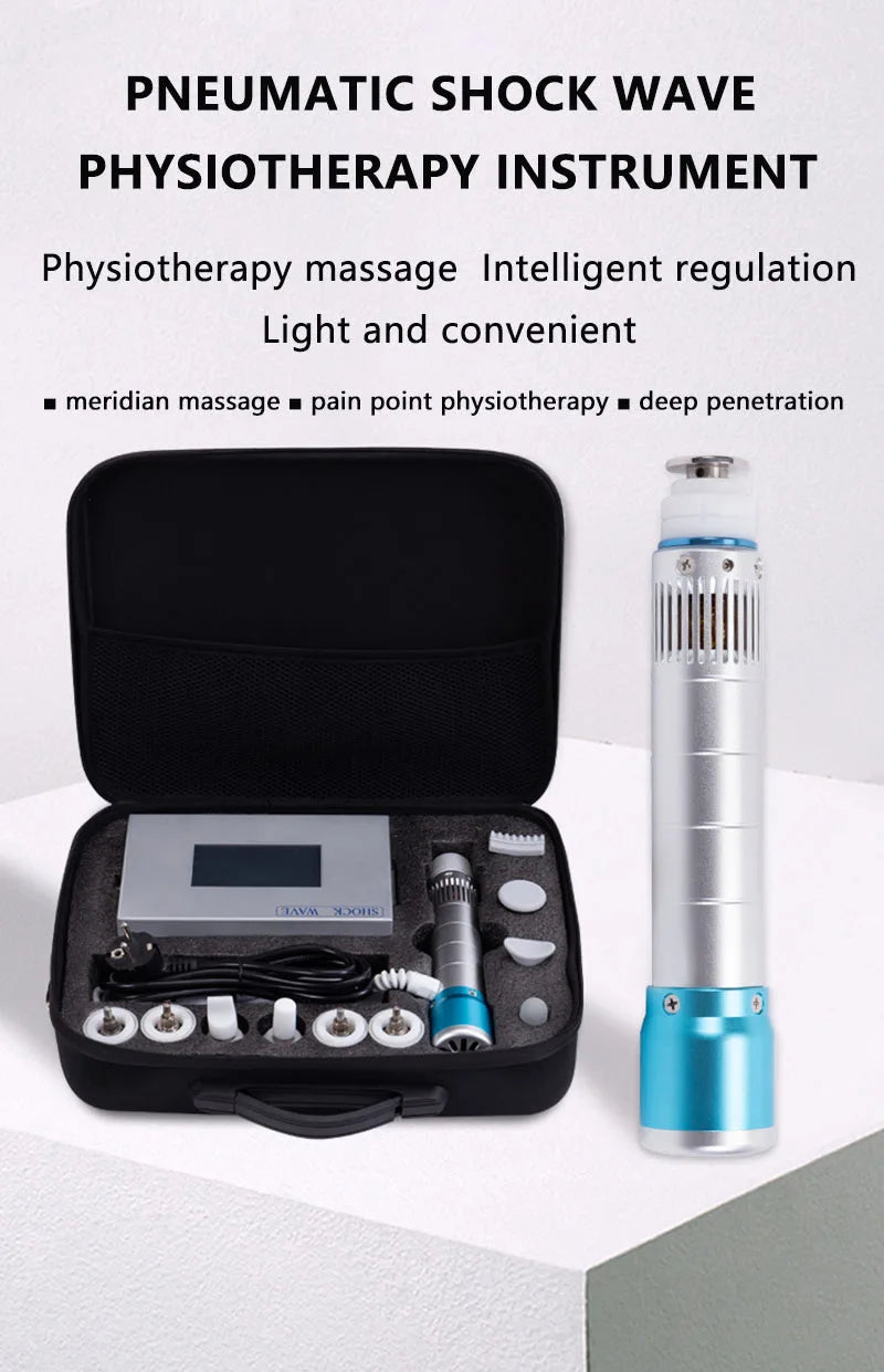Shockwave Therapy Machine for Back Pain Relief - Portable Electric Device Massage Chairs Tidesmit