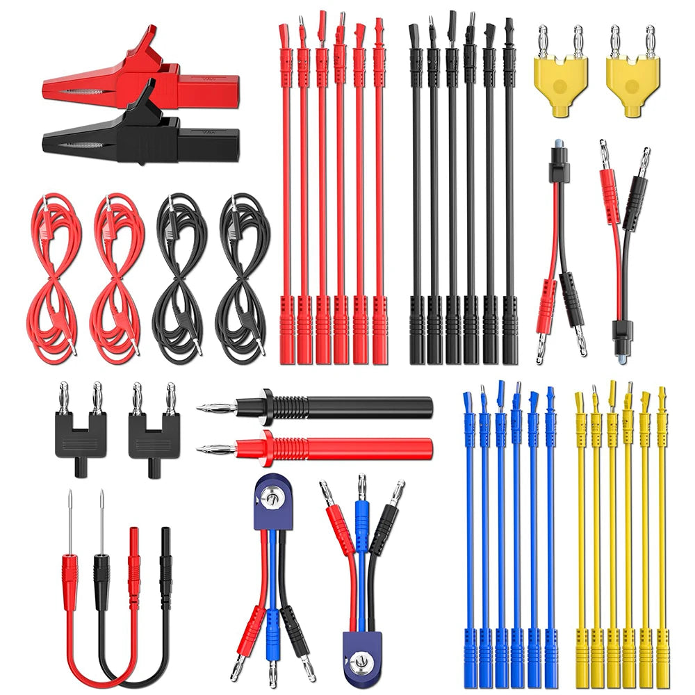 Podofo 92PCS/set Automotive Circuit Test Leads Kit Electrical Service Tools Automotive Lead Test Tools KIT Circuit Test Wires