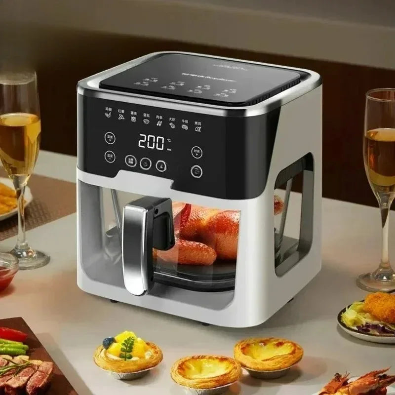 French Fries. for Air Fryer, New Small Multi-functional Household Large-capacity Visual Integrated Automatic Electric Oven,