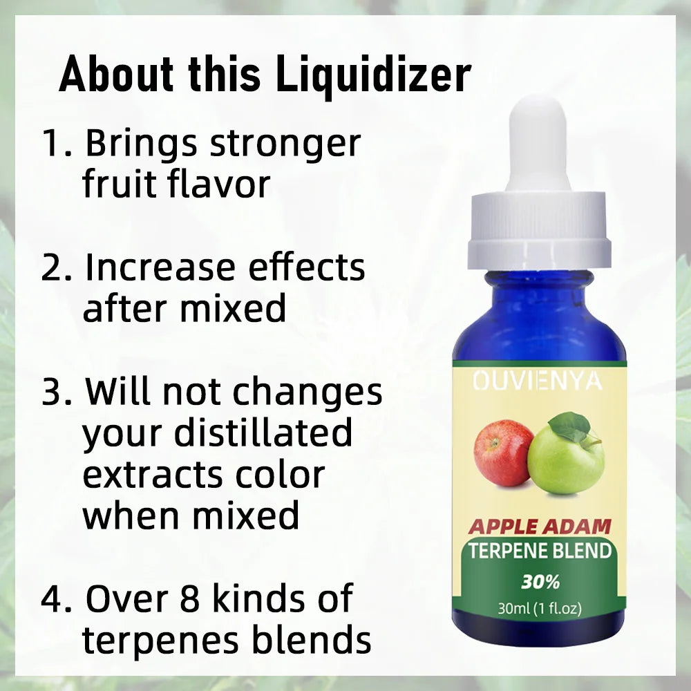 OUVIENYA New Terpenes blends liquidizer with fruits flavor essence oil as diluent for all plants extracts makes oil wax smoother