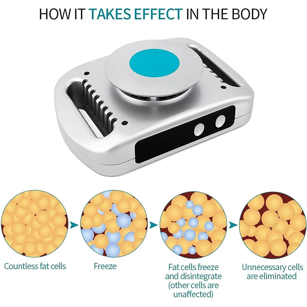 Cryolipolysis Fat Freezing Machine | Portable Body Slimmer Device Body Shaping Massage Equipment Tidesmit