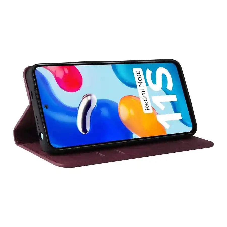 Flip Wallet Phone Case for Xiaomi Redmi Note 11 - Military-Grade Protection Tidesmit